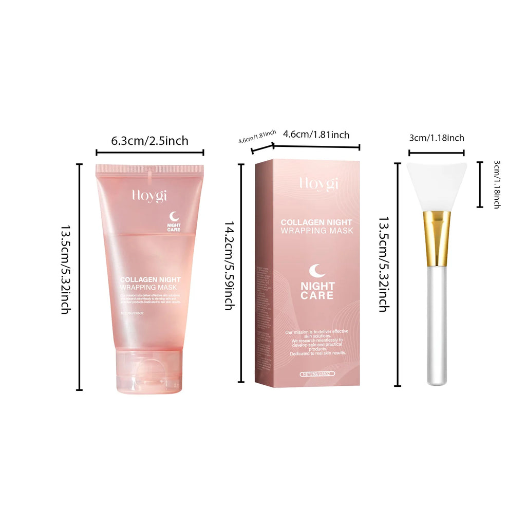 Hoygi Collagen Peel-Off Night Mask – Firming & Hydrating Peel-Off Face Mask SPOT