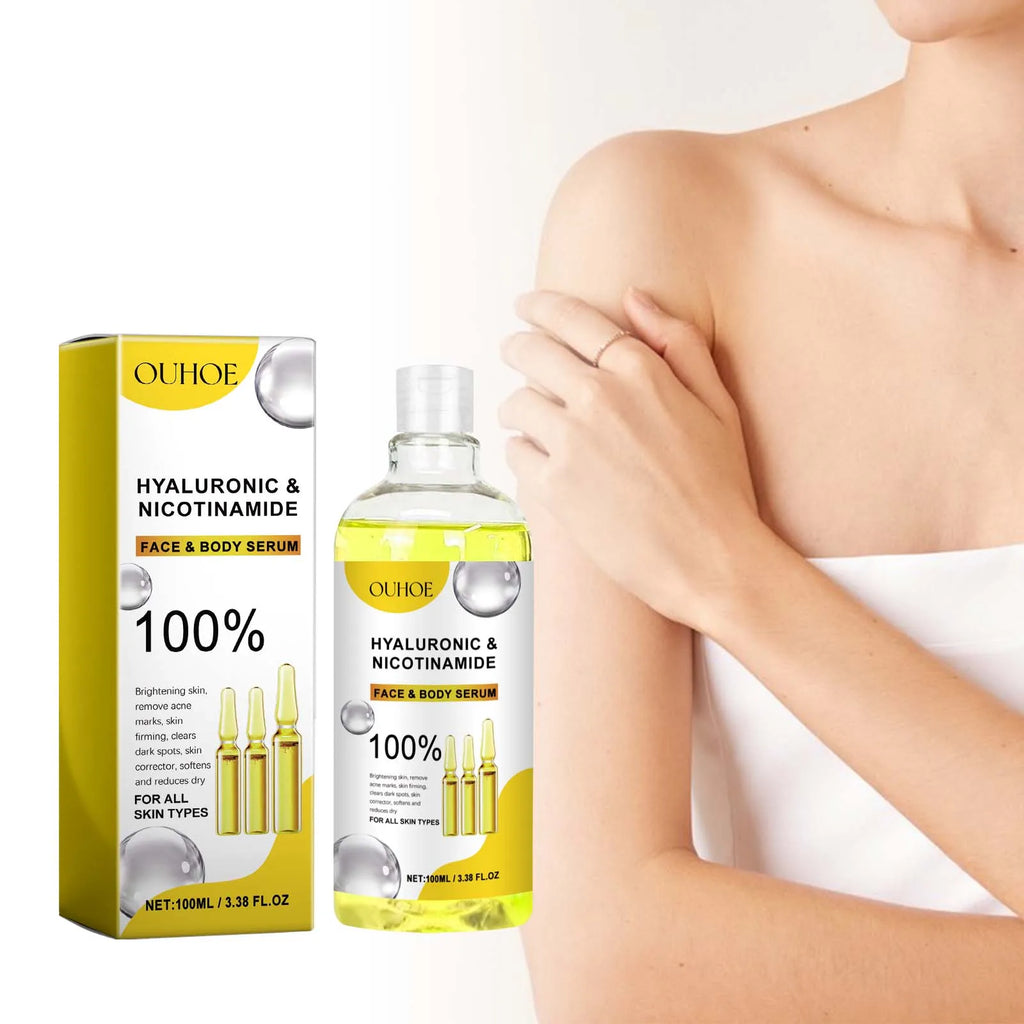 Hyaluronic Acid & Nicotinamide Face Serum – Brightening 100ml Facial Serum SPOT