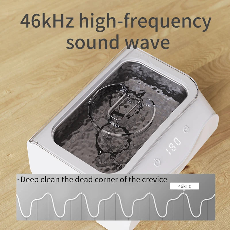 Ultrasonic Cleaner 1L – Jewelry, Eyeglasses & Dental Appliances Ultrasonic Cleaner SPOT
