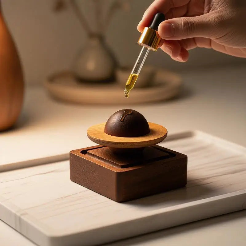 Planet Wooden Essential Oil Diffuser – Decorative & Eco-Friendly Essential Oil Diffuser SPOT