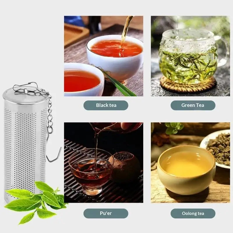 304 Stainless Steel Fine Mesh Tea Infuser – 2 Sizes Tea Infuser Strainer SPOT