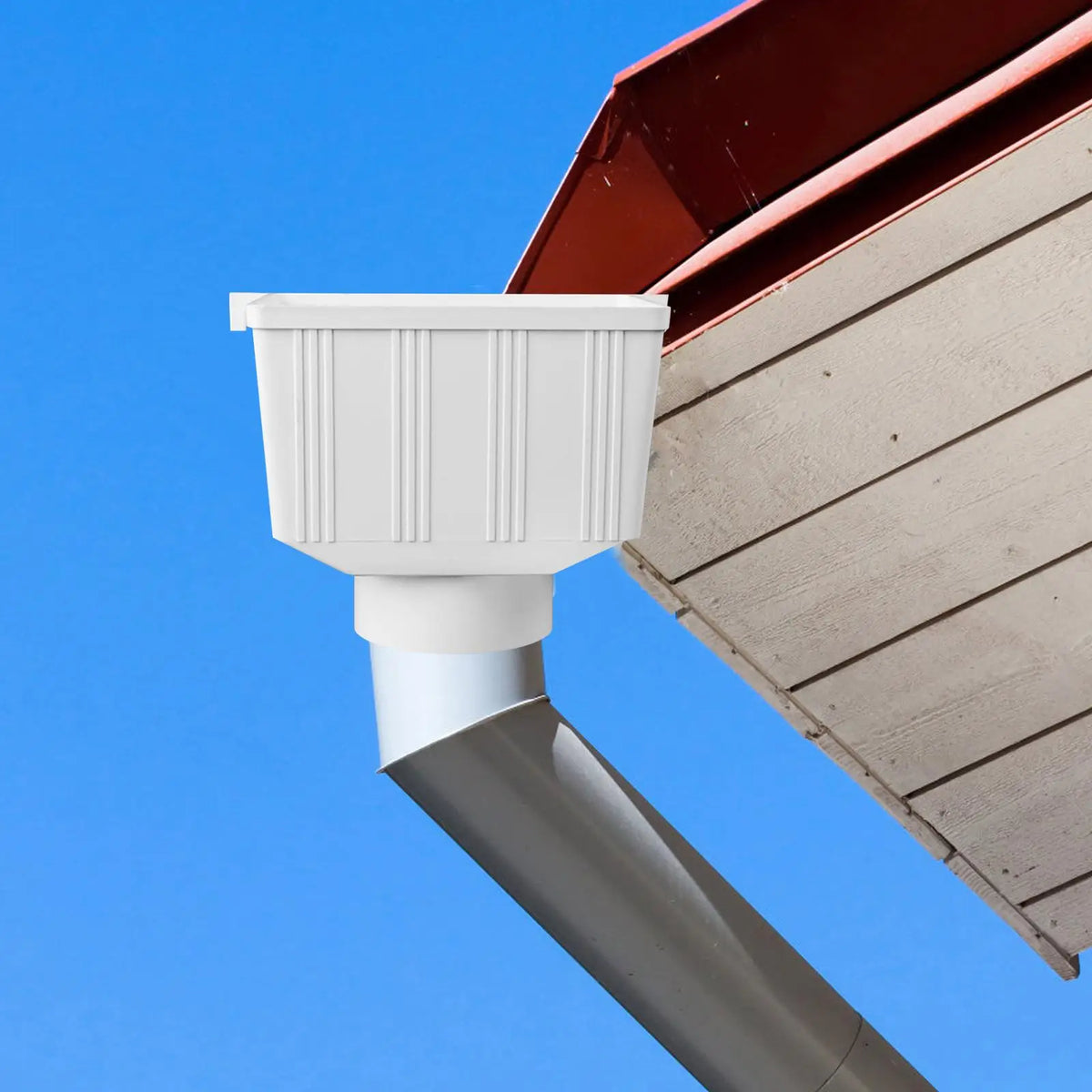Rainwater Downspout Diverter Connector – Gutter Drain Fitting Downspout Diverter SPOT