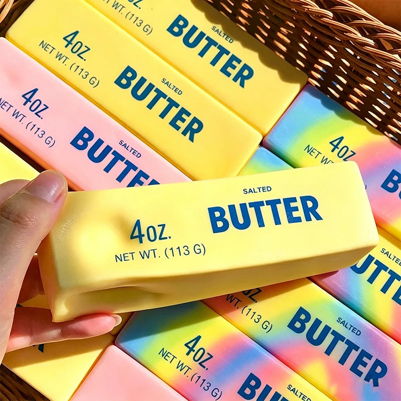 Butter Stick Squishy Fidget Toy – PU Squeeze & Prank Toy Squishy Fidget Toy SPOT