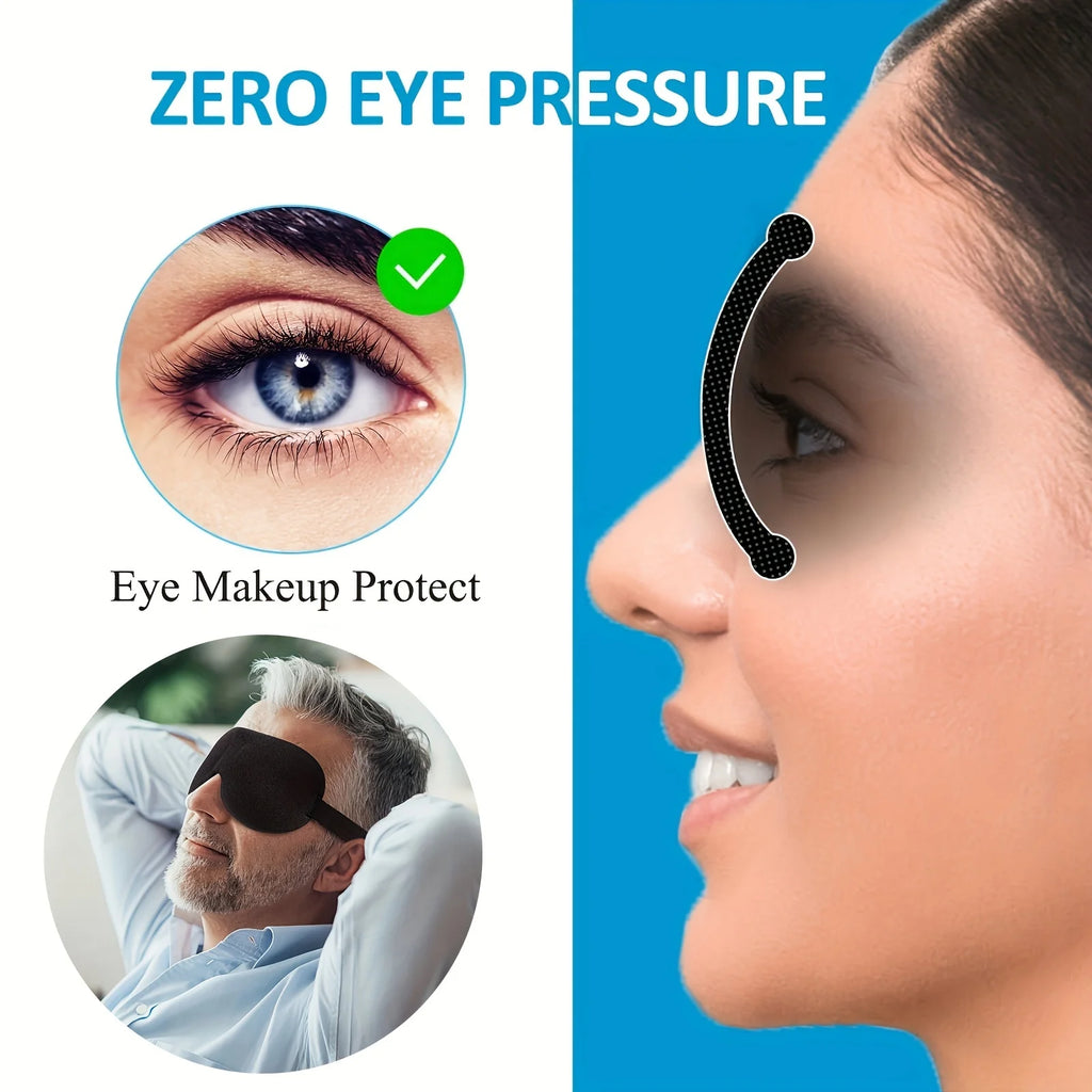 2-Pack 3D Sleep Mask – Light Blocking Eye Mask for All Sleepers Sleep Eye Mask SPOT