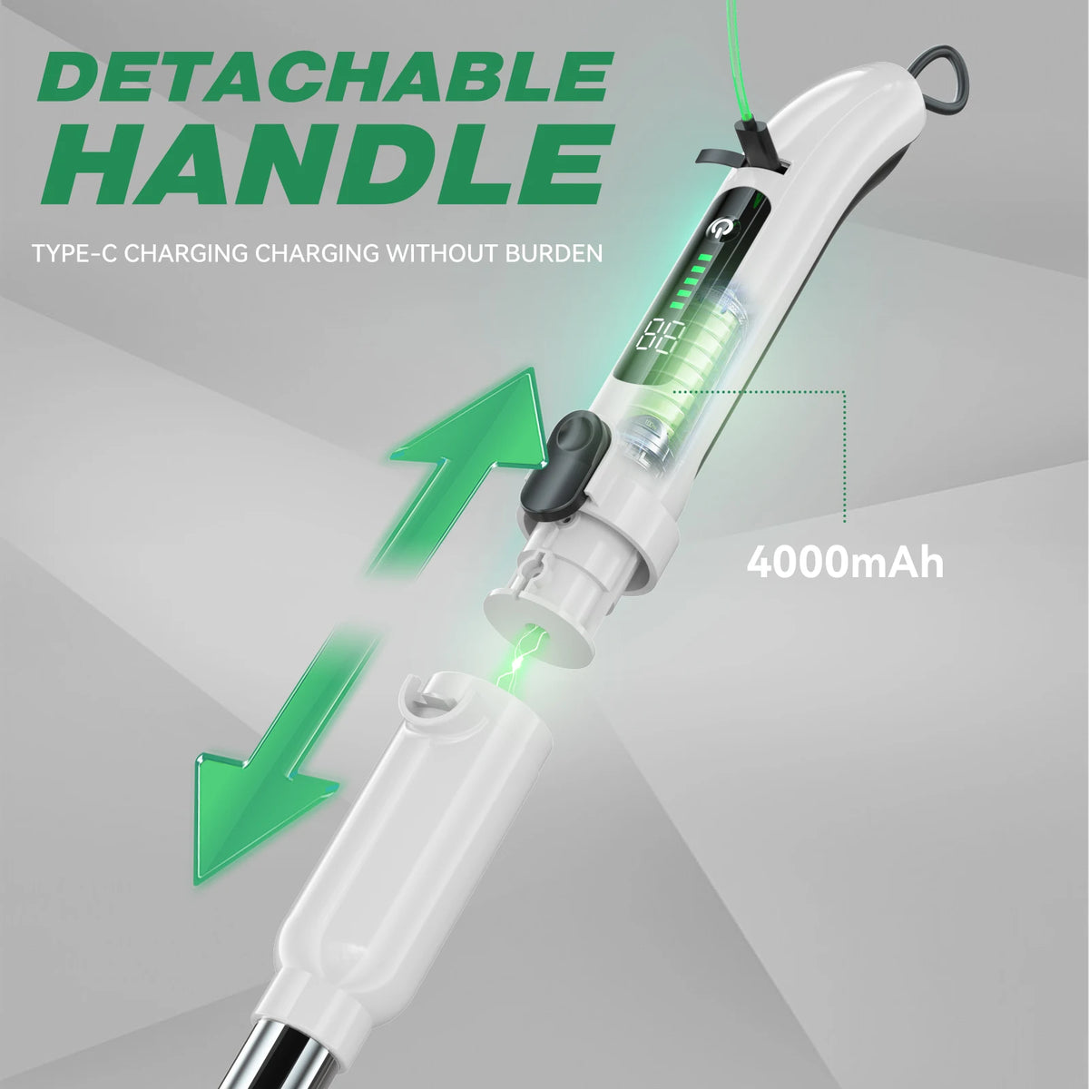 Cordless Electric Spin Scrubber – Adjustable Cleaning Brush Electric Spin Scrubber SPOT