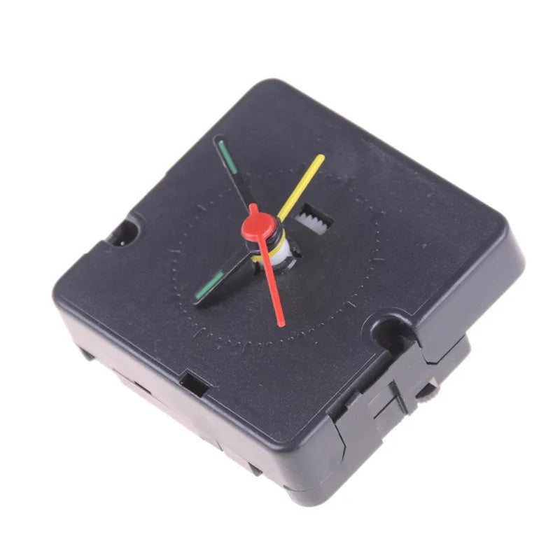 Quartz Clock Movement Mechanism DIY Replacement Kit – Black Hands Clock Movement Kit SPOT