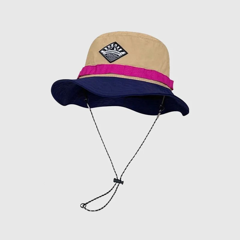 Packable Bucket Hat – Quick-Dry Adjustable Sun Hat for Travel Bucket Sun Hat SPOT khkai