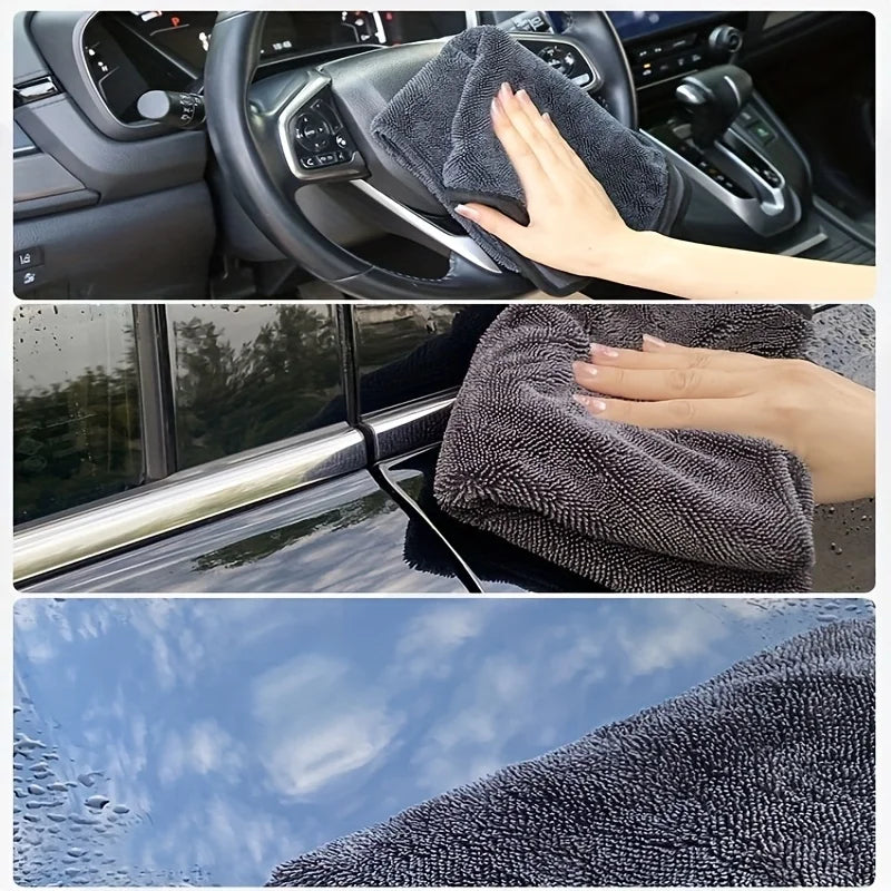 5-Pack Lint-Free Polyester Cleaning Cloths – Multi-Surface Cleaning Cloths SPOT