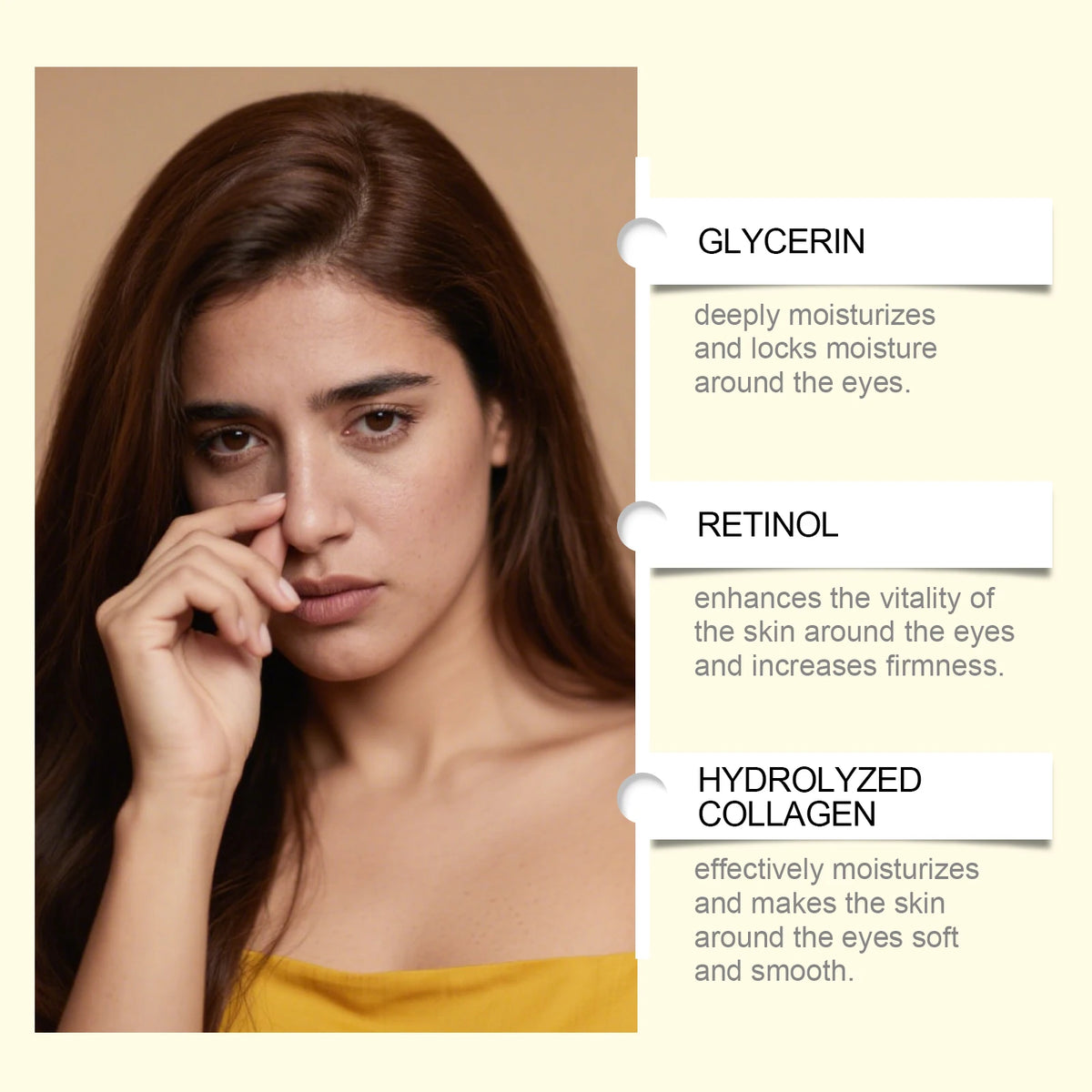 Hoygi Retinol Eye Cream – Firming, Brightening & Anti-Aging Eye Cream SPOT
