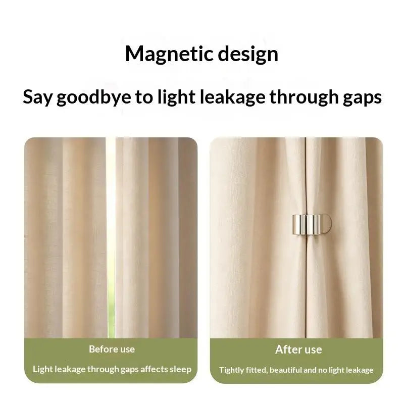 Magnetic Curtain Clips – No-Drill Nail-Free Curtain Fastener Curtain Clip Fastener SPOT