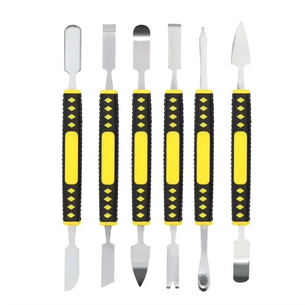6-Piece Precision Pry Bar Set – Stainless Steel Disassembly Tools Pry Bar Set SPOT