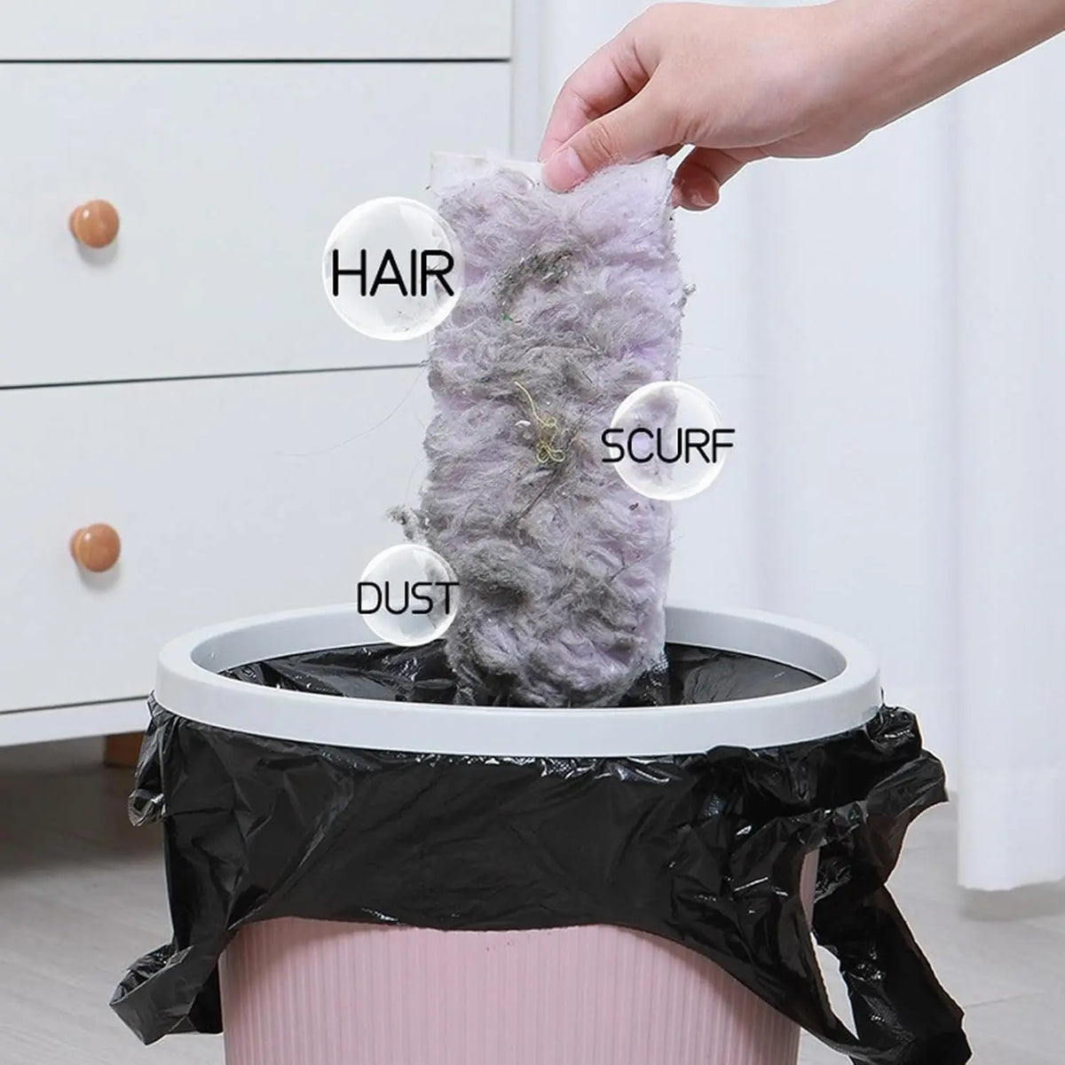 Heavy-Duty Fluffy Fiber Duster Set – Multi-Surface Cleaning Tool Duster Cleaning Set SPOT