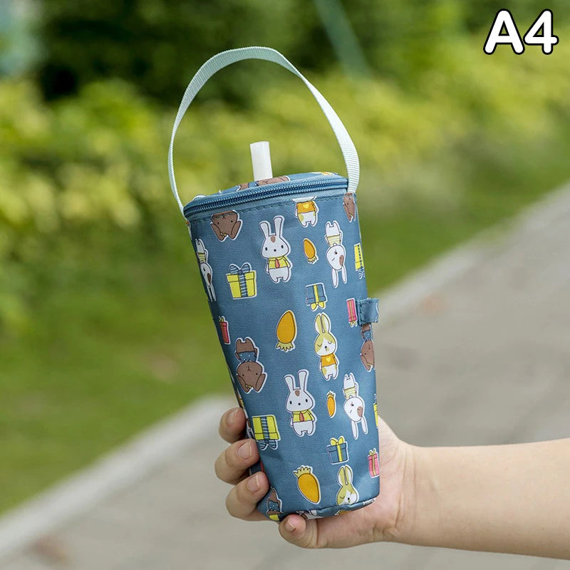 Insulated Tumbler Tote Bag – Oxford Cloth Cup Carrier Insulated Cup Tote Bag SPOT A4