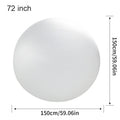 72-Inch Giant Latex Balloon for Weddings, Parties & Festivals Giant Party Balloon SPOT White