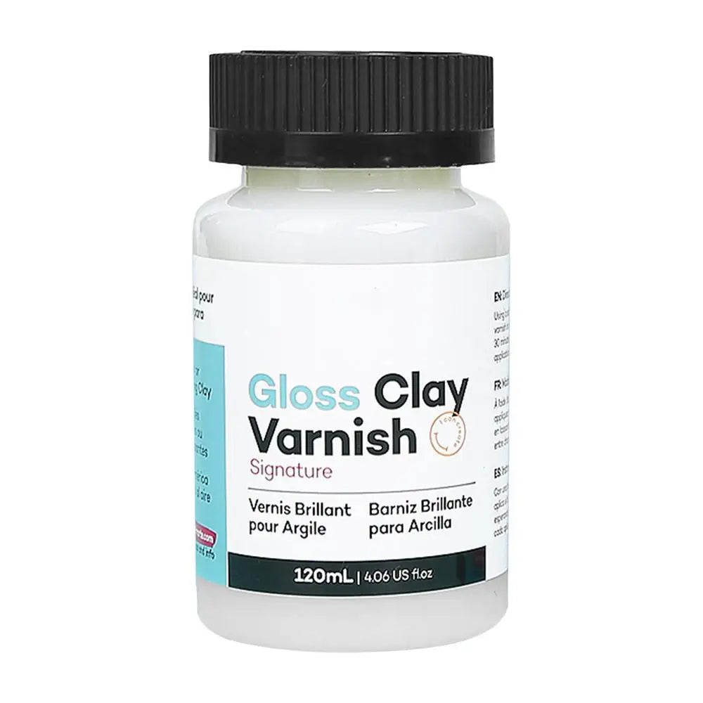 120ml Glossy Clay Varnish – Waterproof Glaze for Art & Clay Art Glaze Varnish SPOT 120ML