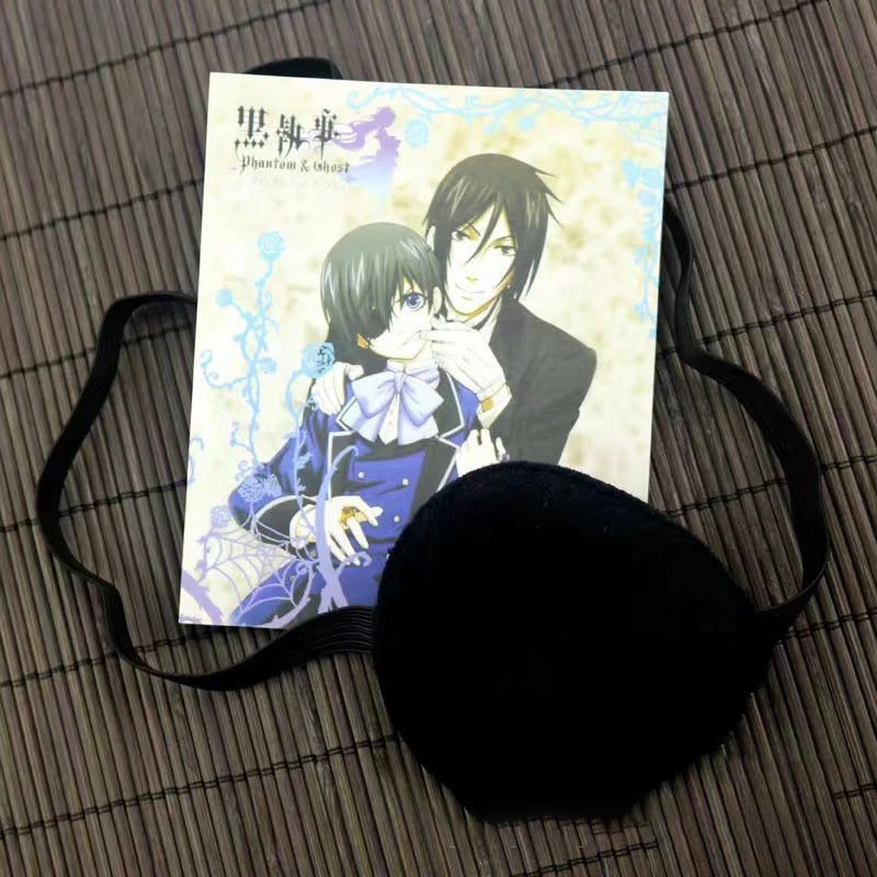 Anime Cosplay Eye Patch – Washable Single Eye Mask Cosplay Eye Patch SPOT