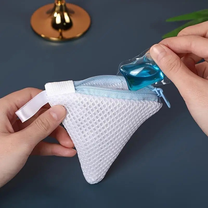Reusable Mesh Laundry Bags with Zipper & Hanging Loop – 5-Pack Mesh Laundry Bag SPOT