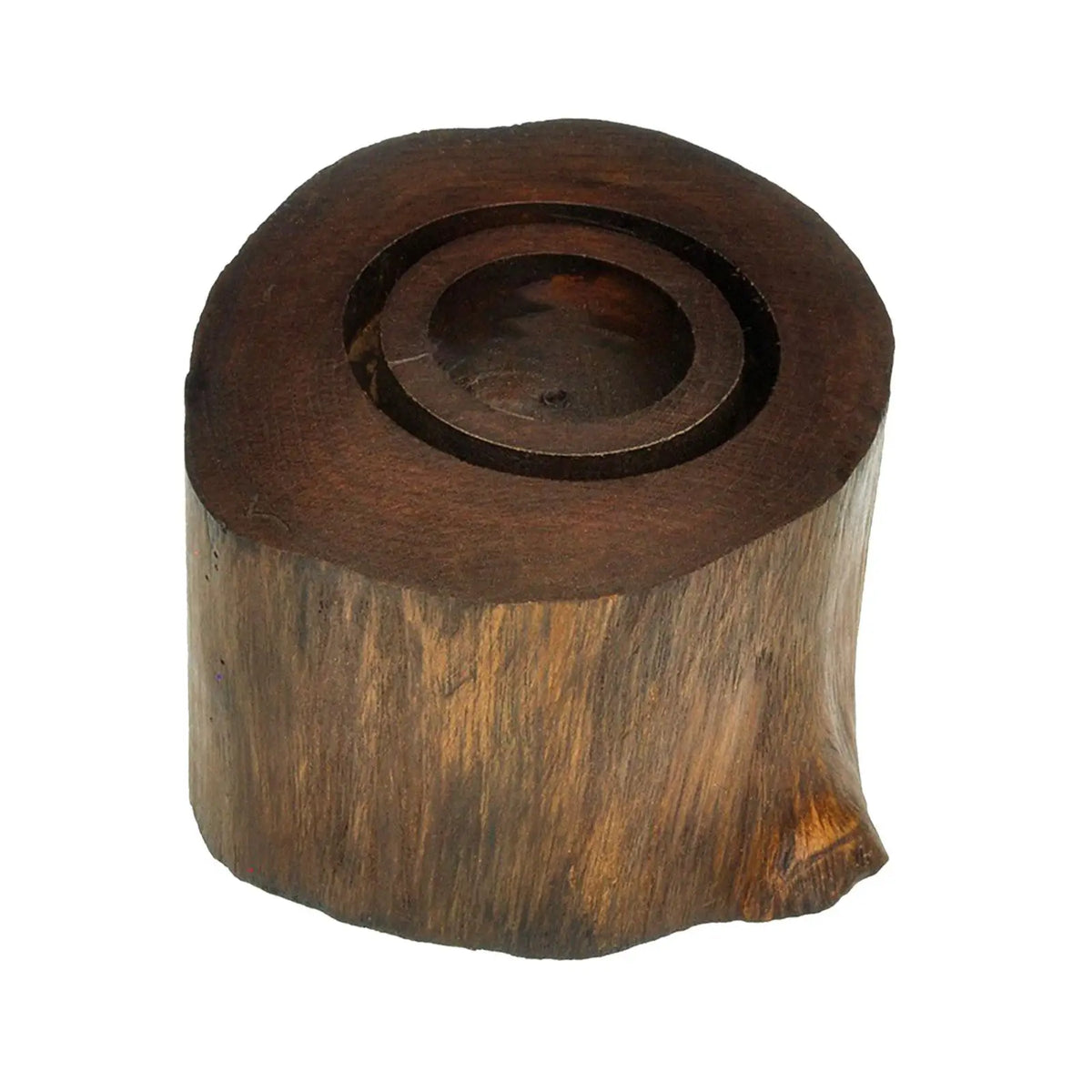 Wooden Tea Light Candle Holder – Vintage Candlestick Stand Candle Holder SPOT