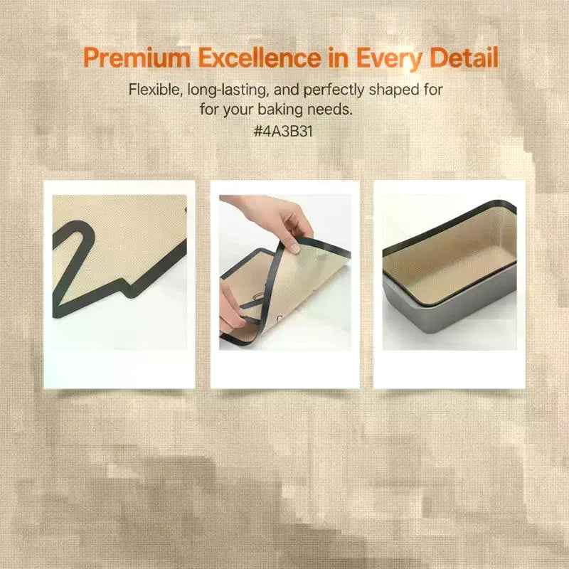 Reusable Silicone Bread Loaf Pan Liner – Nonstick, 9 Inch Loaf Pan Liner SPOT