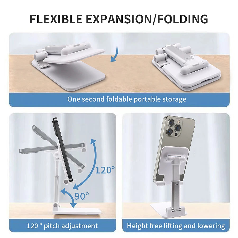 Flexible Desktop Phone & Tablet Holder Stand – Universal Lazy Mount Phone Holder Stand SPOT
