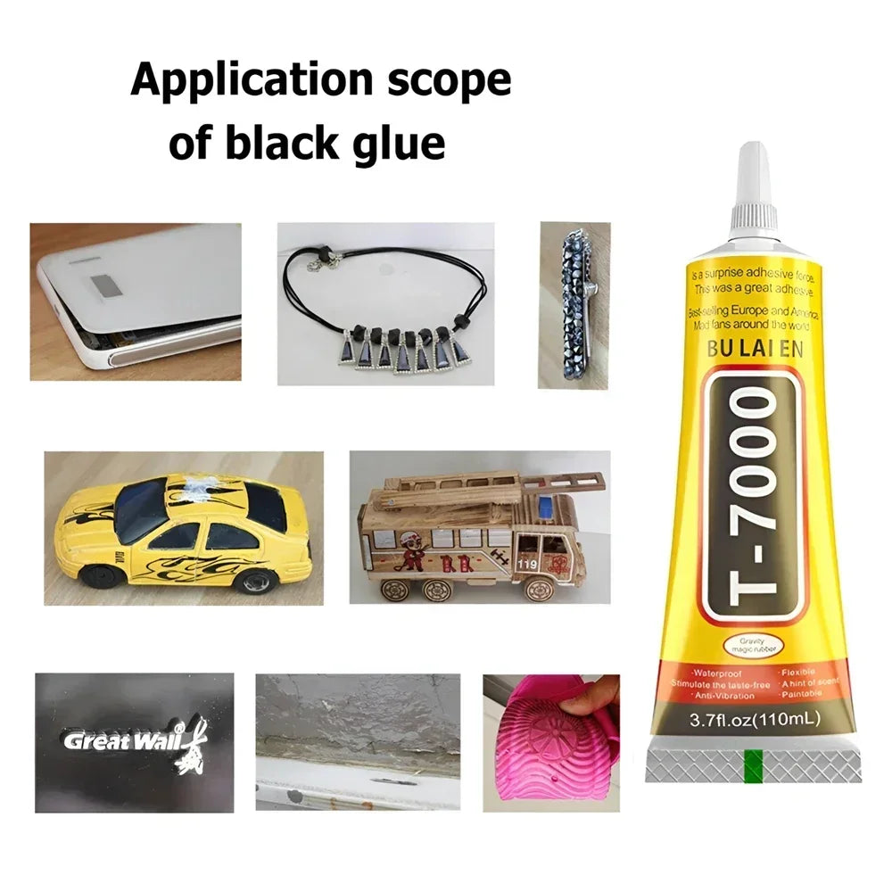 B7000 Clear Epoxy Glue 5-Pack | Phone, Glass & Craft Repair Epoxy Contact Adhesive SPOT