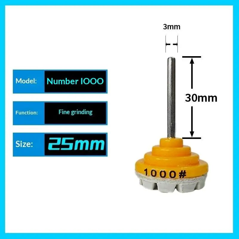 1-Inch Wet Diamond Polishing Pads for Jade, Stone & Jewelry Diamond Polishing Pads SPOT 1PCS A1 No plug