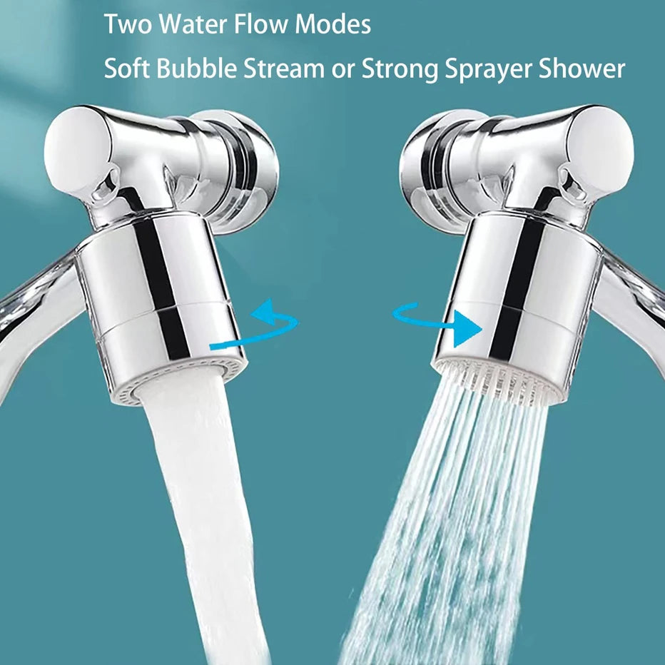 1080° Swivel Faucet Aerator – Rotatable Sink Tap Bubbler Faucet Aerator SPOT