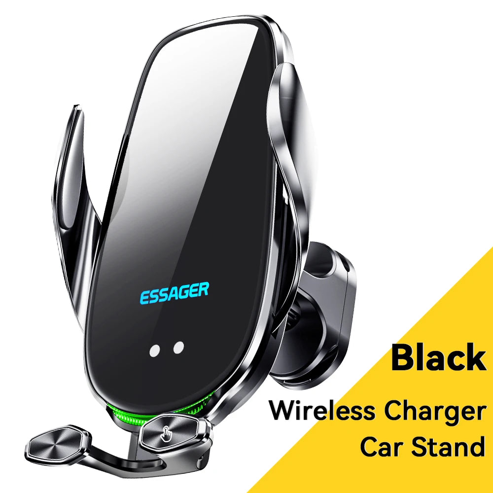 Essager 15W Qi Wireless Charger Car Mount – Air Vent Holder Wireless Car Charger Mount SPOT Air outlet type