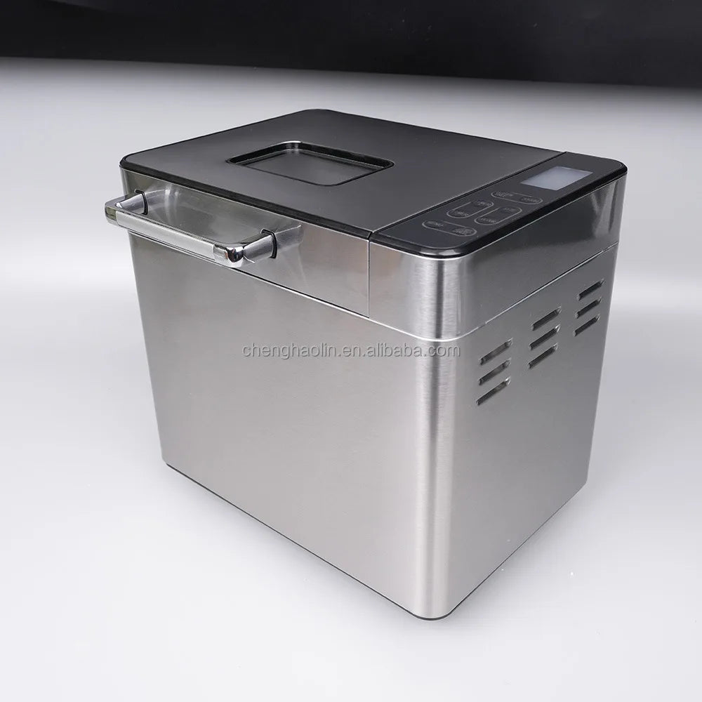 2LB 13-Program Stainless Steel Electric Bread Maker – Gluten-Free Electric Bread Maker SPOT