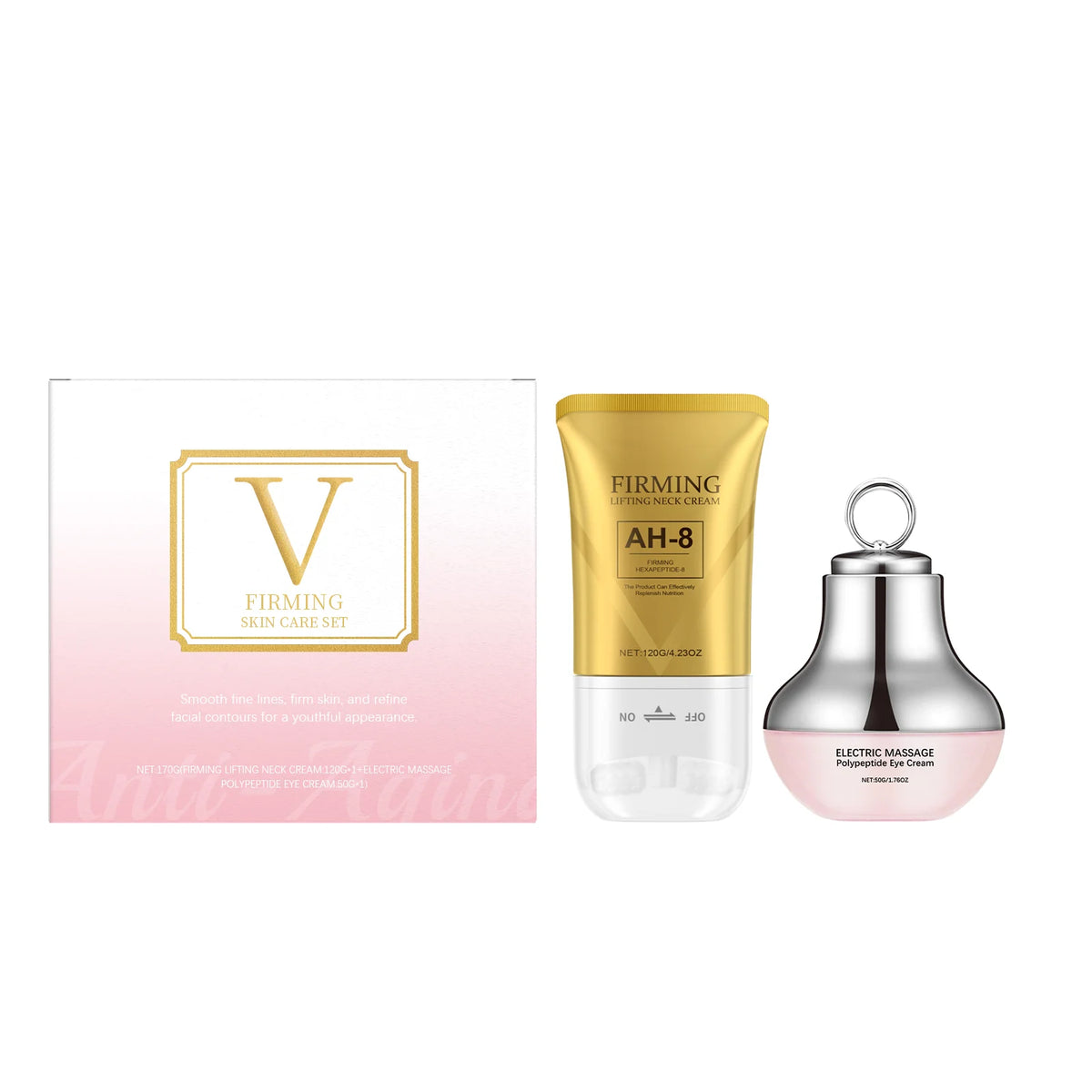 Hoygi AH-8 Firming Neck & Polypeptide Eye Cream Set Eye & Neck Cream Set SPOT Skin Care Set