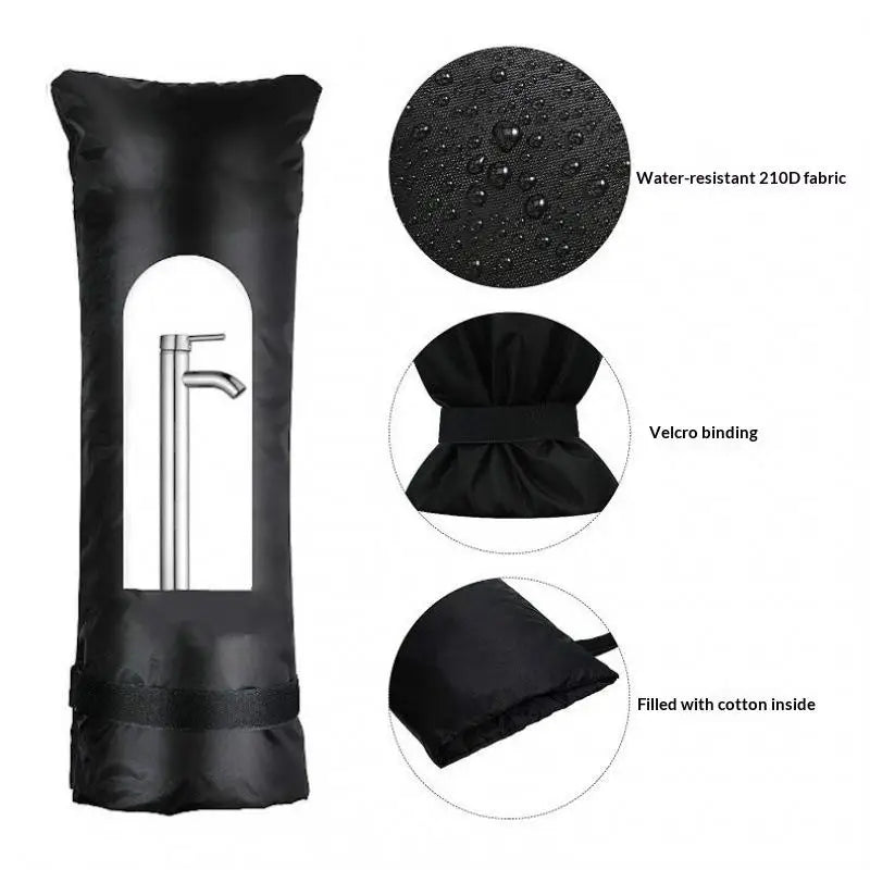 Outdoor Faucet Cover – Waterproof Winter Freeze Protection Faucet Insulation Cover SPOT
