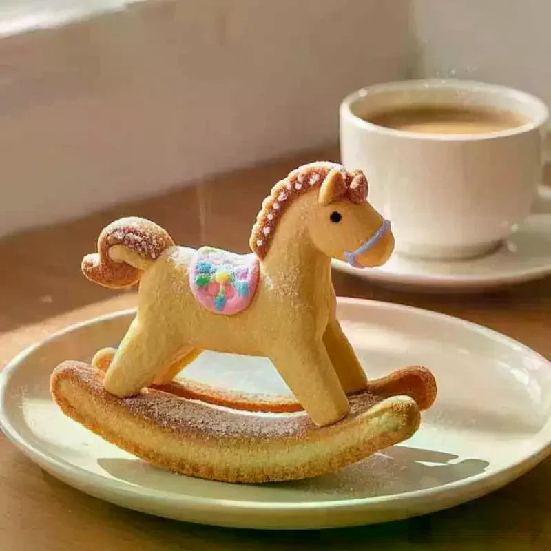 Horse Cookie Cutter – Stainless Steel Biscuit & Fondant Mold Cookie Cutter SPOT