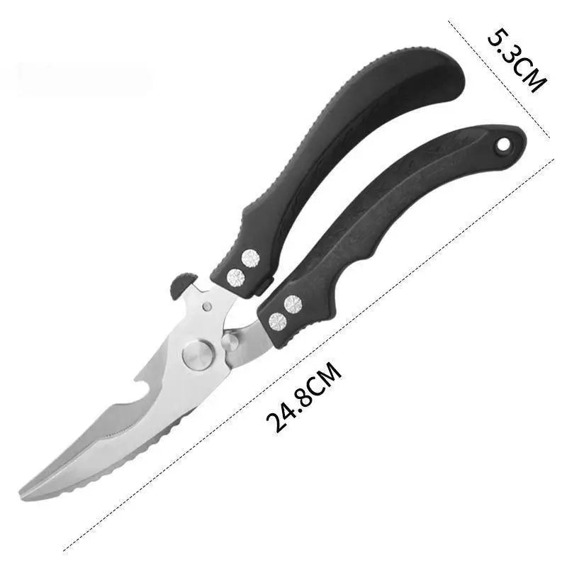 Stainless Steel Kitchen Shears – Poultry Bone & Herb Scissors Kitchen Shears SPOT A2