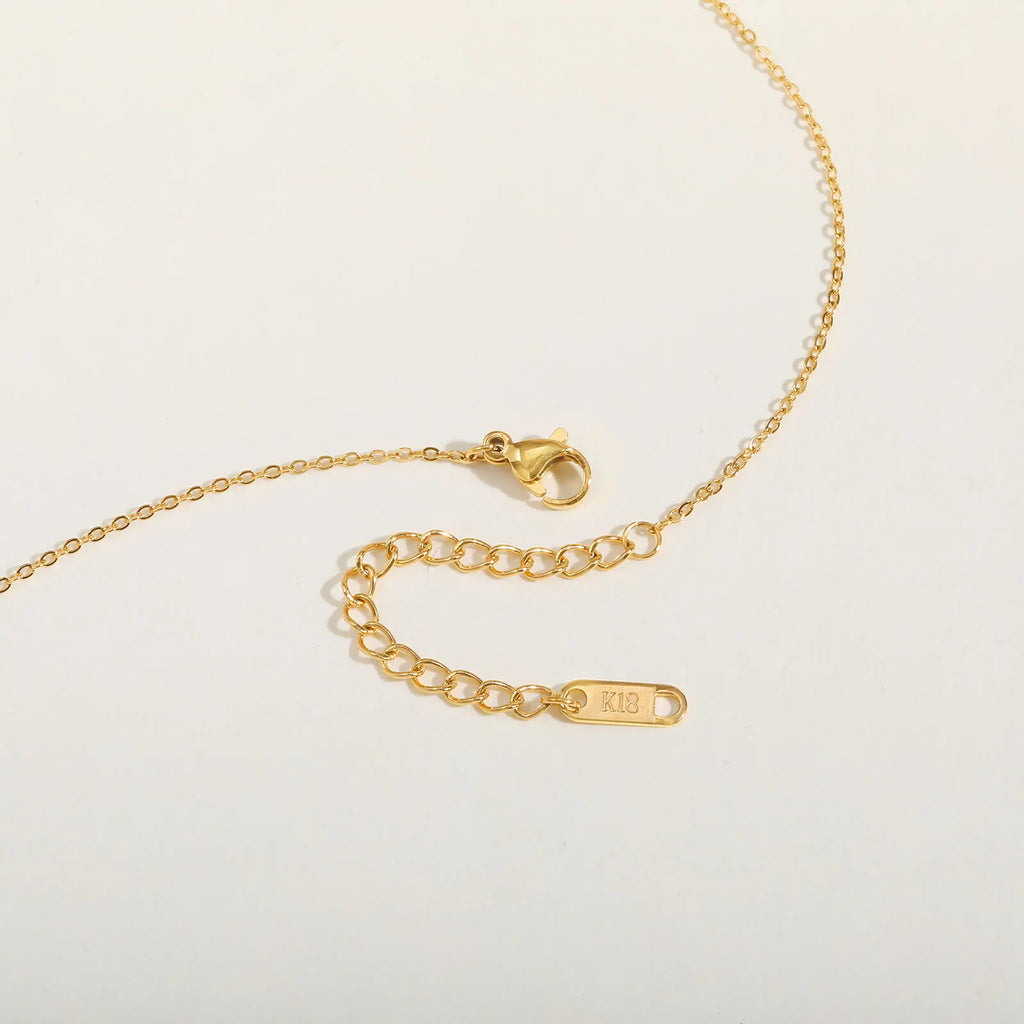 Beaded Y-Shape Necklace – Minimalist Gold Bar Pendant | Meaeguet Chain Pendant Necklace SPOT