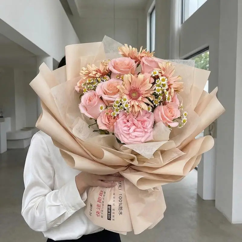 38-Sheet Translucent Tissue Paper – Flower & Gift Wrapping Flower Wrapping Paper SPOT