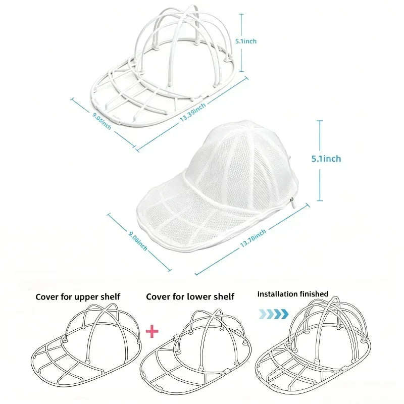 Baseball Cap Washer Bag – Anti-Deformation Hat Cleaner Hat Washer Bag SPOT
