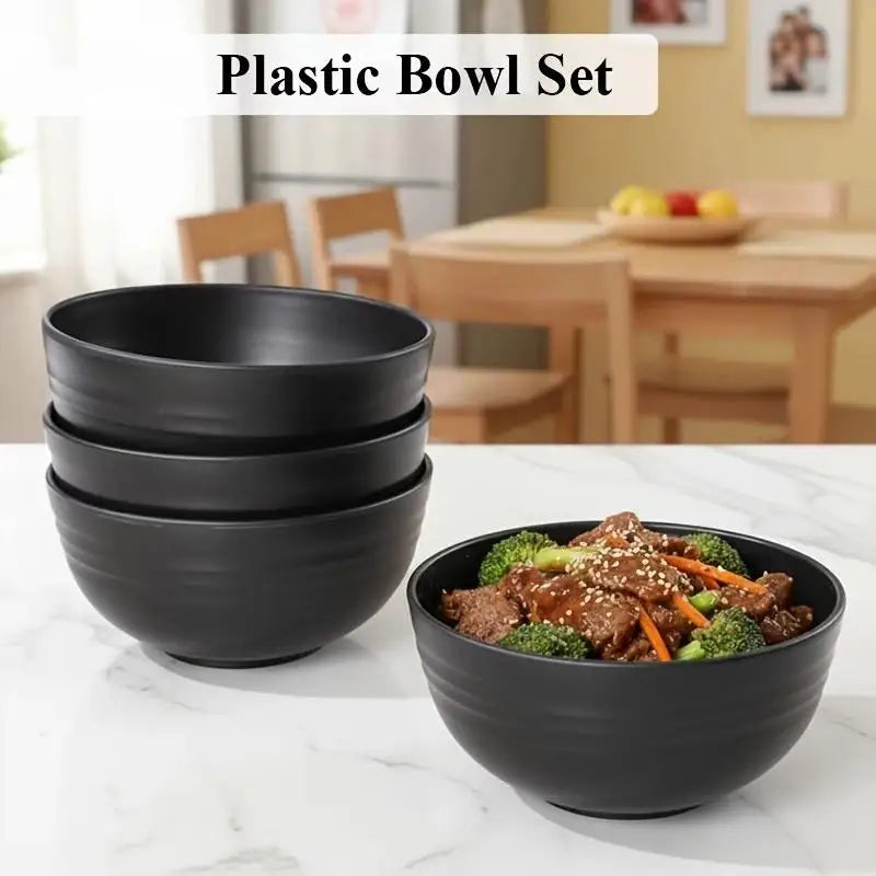 Unbreakable Plastic Bowls Set – Microwave & Dishwasher Safe Kitchen Bowl Set SPOT