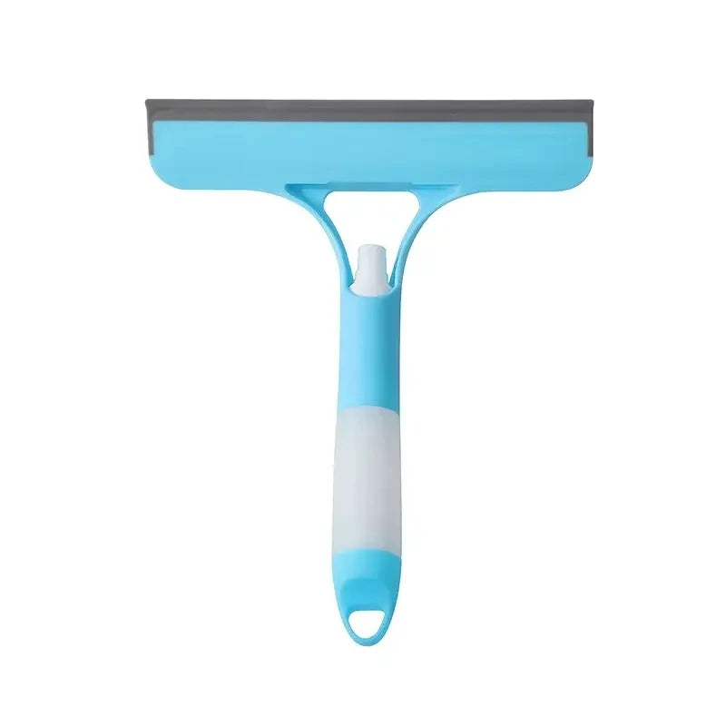 3-in-1 Glass Wiper Scraper with Spray Bottle | Window Cleaner Glass Wiper Scraper SPOT Blue China Mainland