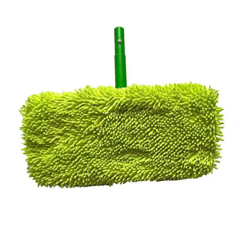 Reusable Flat Mop Replacement Pads – Microfiber & Coral Fleece Mop Replacement Pads SPOT green 2 45.3x11.5cm