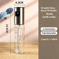 Glass Oil Sprayer Mister – Stainless Steel Olive Oil Bottle Oil Mister Sprayer SPOT C
