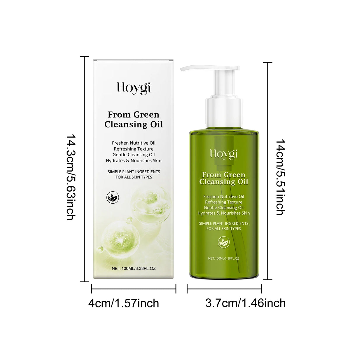 Eelhoe Cleansing Oil – Deep Pore & Makeup Remover 100ml Facial Cleansing Oil SPOT