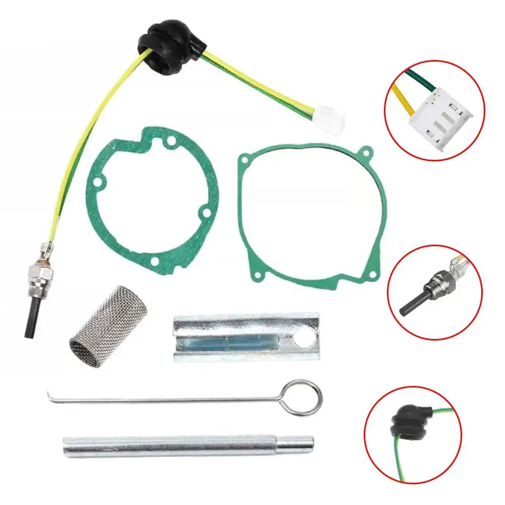 Diesel Parking Heater Kit – Pump, Glow Plug, LCD Cable & More Heater Accessories Kit SPOT
