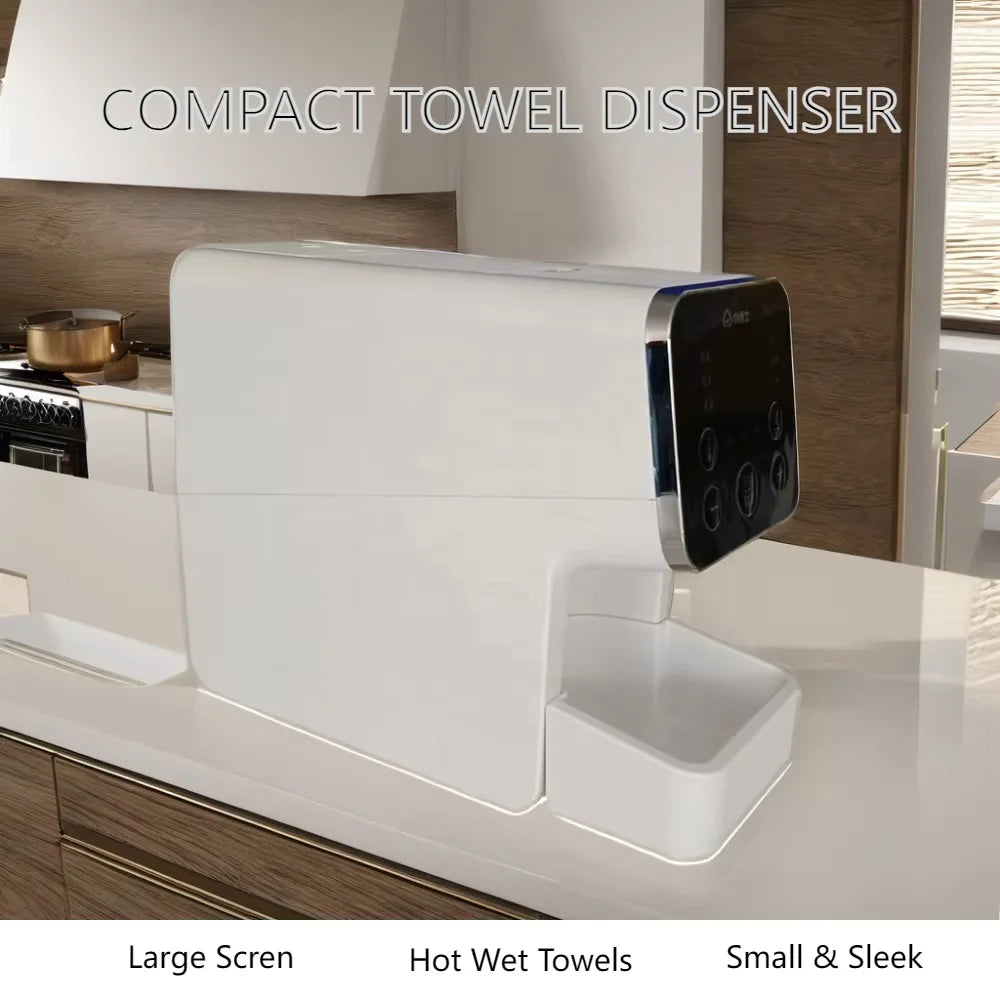 Heated Towel Dispenser Machine – 3-Level Moisture & Heat Control Towel Dispenser Machine SPOT