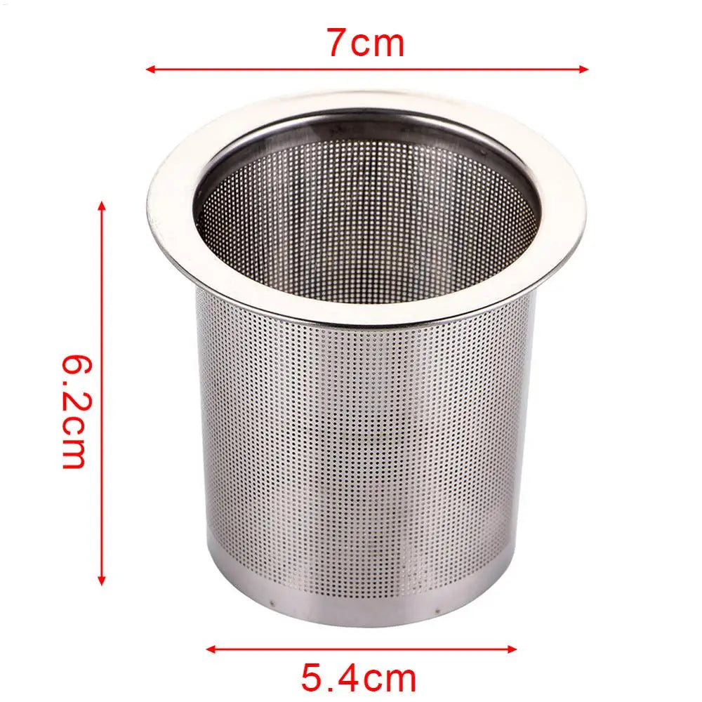 Fine Mesh Loose Leaf Tea Infuser – Stainless Steel Strainer Tea Infuser Strainer SPOT a