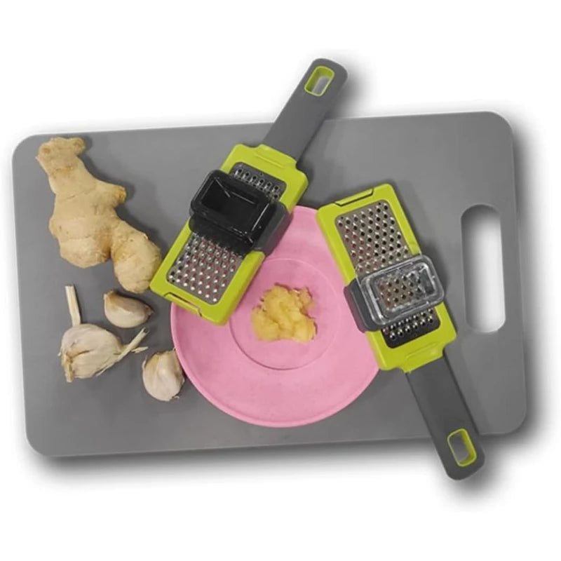 Vegetable Grater & Garlic Chopper – Multifunctional Slicer Tool Vegetable Grater & Chopper SPOT