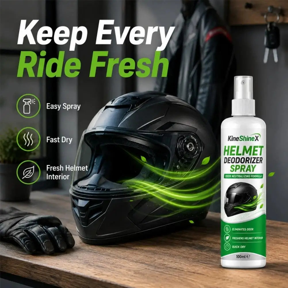 100ml Helmet Deodorizer Spray – Quick-Dry Odor Neutralizer Helmet Deodorizer Spray SPOT