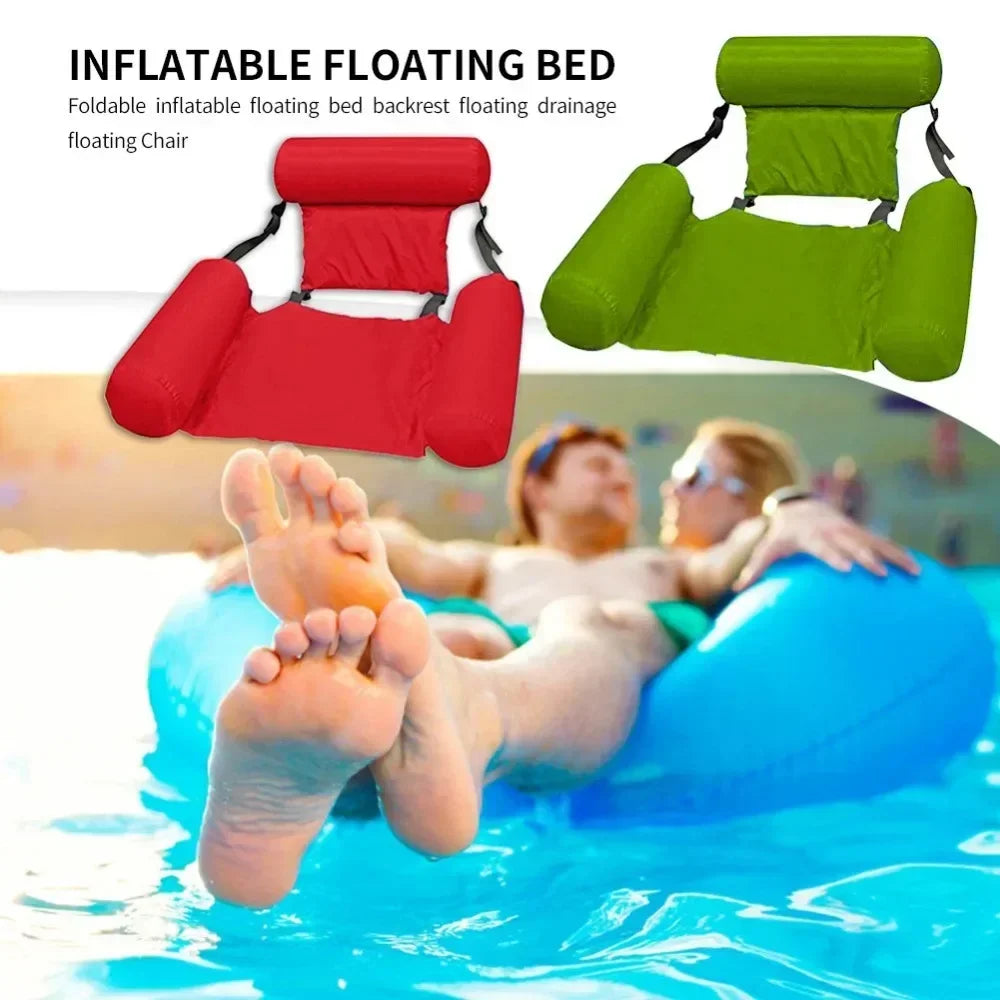 Inflatable Water Hammock Pool Float Lounger for Adults Inflatable Pool Float SPOT