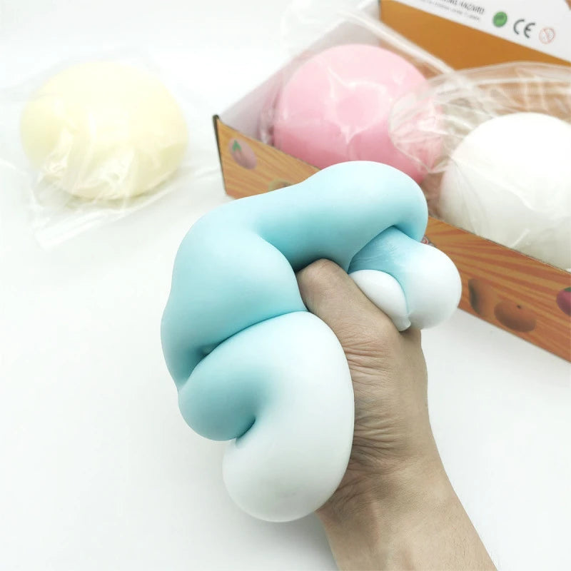 9cm Fluid Cheese Ball Slow Rebound Squeeze Toy – Large Fidget Squeeze Toy SPOT