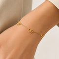 Multi Bowknot Bracelet – 18K Gold Plated Stainless Steel Women Chain Link Bracelet SPOT Default Title