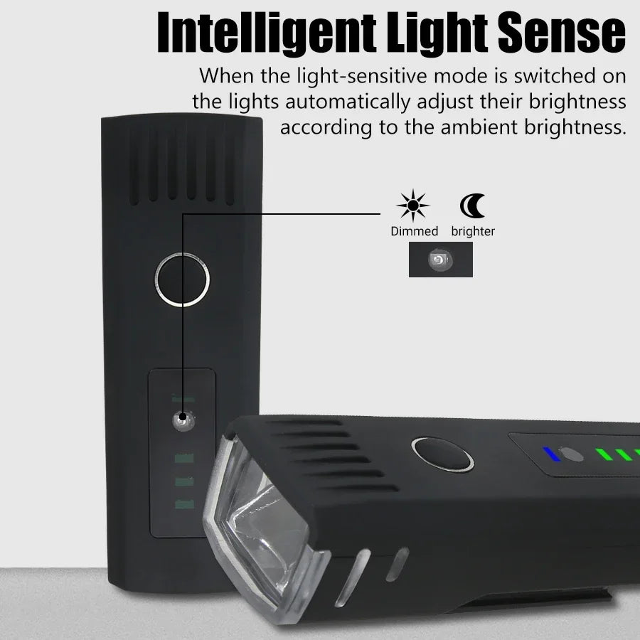 1000LM USB Rechargeable LED Bike Headlight – IPX5 Waterproof Bicycle Headlight SPOT